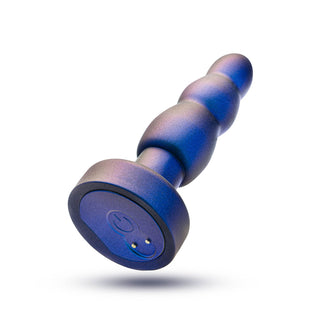 Anal Adventures Matrix Kinetik Plug with Remote Space Age Blue - Horny Stoner