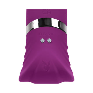 Playboy Tap That Silicone Tapping Dual Stimulator - Horny Stoner