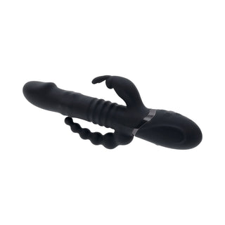 Playboy Big Bunny Energy Rechargeable Silicone Triple Stim Vibrator 2AM - Horny Stoner