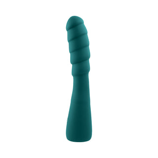 Gender X Scorpion Rechargeable Silicone Vibrator Teal - Horny Stoner
