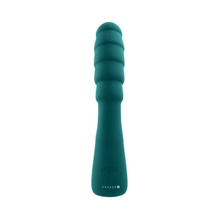 Gender X Scorpion Rechargeable Silicone Vibrator Teal - Horny Stoner