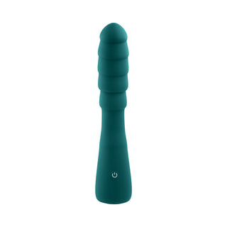 Gender X Scorpion Rechargeable Silicone Vibrator Teal - Horny Stoner
