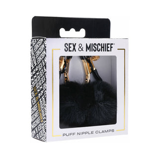 Sportsheets Sex & Mischief Puff Nipple Clamps - Horny Stoner