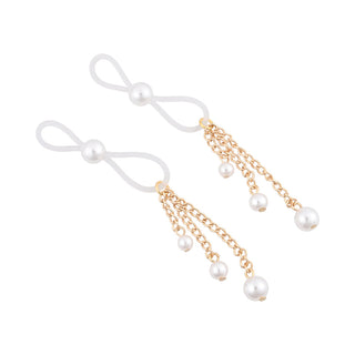 Sportsheets Sex & Mischief Pearl Nipple Ties - Horny Stoner