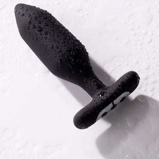 Je Joue Onyx Vibrating Butt Plug Black - Horny Stoner