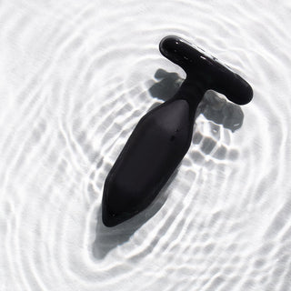 Je Joue Onyx Vibrating Butt Plug Black - Horny Stoner