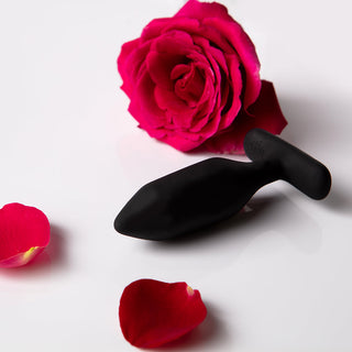 Je Joue Onyx Vibrating Butt Plug Black - Horny Stoner