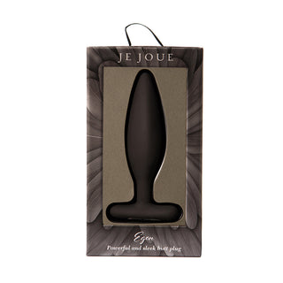 Je Joue Egon Vibrating Butt Plug Black - Horny Stoner