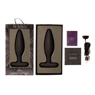 Je Joue Egon Vibrating Butt Plug Black - Horny Stoner