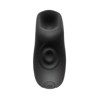 Playboy Ring My Bell Rechargeable Silicone Tapping Vibrator Black - Horny Stoner