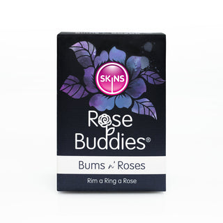 Skins Rose Buddies Bum N Roses Black - Horny Stoner