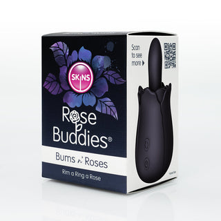 Skins Rose Buddies Bum N Roses Black - Horny Stoner