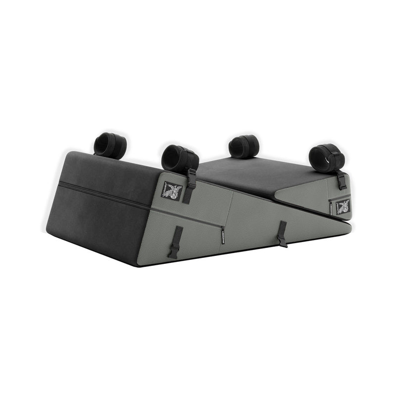 Liberator Black Label Wedge Ramp Combo With Restraints - Horny Stoner