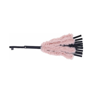 Sportsheets Sex & Mischief Brat Faux Fur Flogger - Horny Stoner