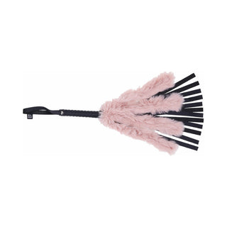 Sportsheets Sex & Mischief Brat Faux Fur Flogger - Horny Stoner