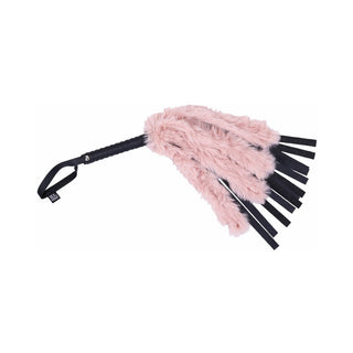 Sportsheets Sex & Mischief Brat Faux Fur Flogger - Horny Stoner