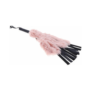 Sportsheets Sex & Mischief Brat Faux Fur Flogger - Horny Stoner