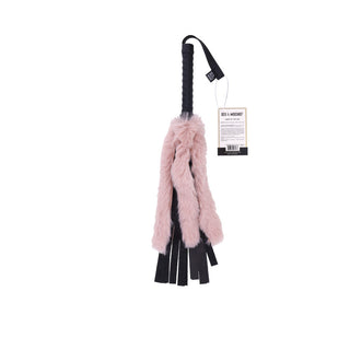 Sportsheets Sex & Mischief Brat Faux Fur Flogger - Horny Stoner