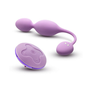 Wellness Raine Vibrating Kegel Ball Lilac - Horny Stoner