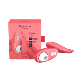 Womanizer Liberty 2 Pleasure Air Stimulator With Travel Case