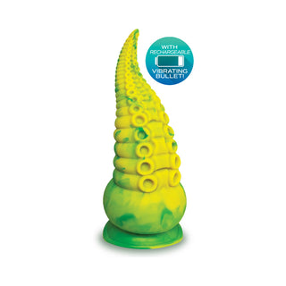 AlienNation Octopod 9 in. Vibrating Silicone Dildo - Horny Stoner