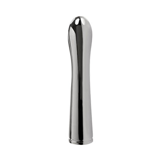 Playboy Swoon Rechargeable Vibrator Aluminum Platinum - Horny Stoner