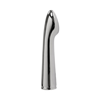 Playboy Swoon Rechargeable Vibrator Aluminum Platinum - Horny Stoner