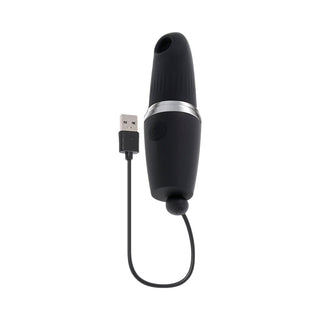 Playboy Excursion Rechargeable Suction Vibe Silicone 2AM - Horny Stoner