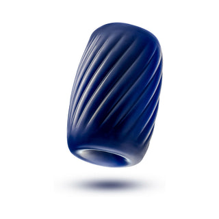 Rize Turbine Self-Lubricating Stroker Blue - Horny Stoner