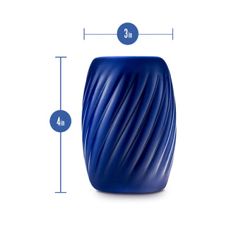 Rize Turbine Self-Lubricating Stroker Blue - Horny Stoner