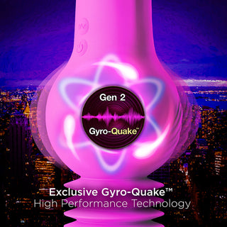 Impressions New York Gyroquake Dildo Purple - Horny Stoner
