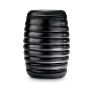 Rize Grasp Self-Lubricating Stroker Black - Horny Stoner