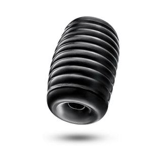 Rize Grasp Self-Lubricating Stroker Black - Horny Stoner