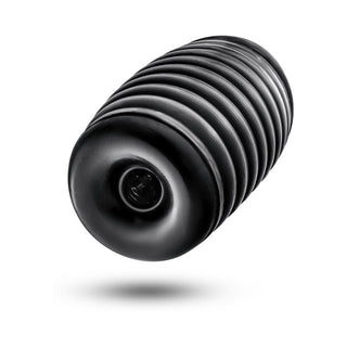 Rize Grasp Self-Lubricating Stroker Black - Horny Stoner
