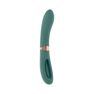 Evolved Chick Flick Rechargeable Vibrator with Flicker Silicone Mint - Horny Stoner