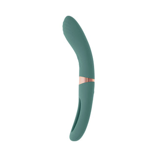 Evolved Chick Flick Rechargeable Vibrator with Flicker Silicone Mint - Horny Stoner