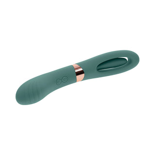 Evolved Chick Flick Rechargeable Vibrator with Flicker Silicone Mint - Horny Stoner