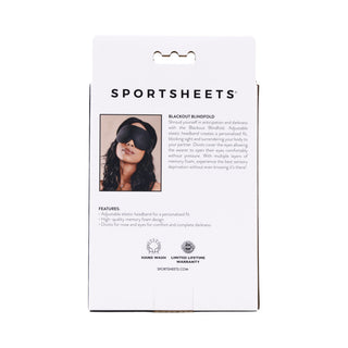 Sportsheets Blackout Blindfold - Horny Stoner
