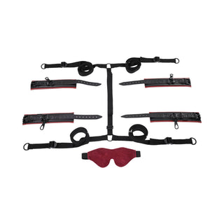 Sportsheets Saffron Under the Bed Restraint System - Horny Stoner