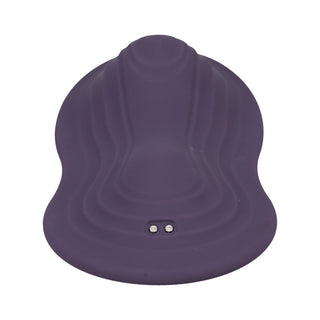 iRide Pleasure Seat Throb Rechargeable with Wireless Remote Dusty Purple - Horny Stoner
