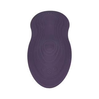 iRide Pleasure Seat Throb Rechargeable with Wireless Remote Dusty Purple - Horny Stoner