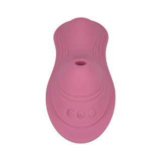 iRide Pleasure Seat Suck Rechargeable with Wireless Remote Dusty Pink - Horny Stoner