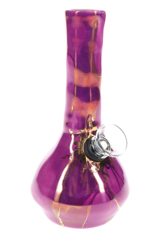 Ancient Creations Ceramics Mini Ceramic Water Pipe – 5″ – US-Made