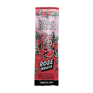Blazy Susan Rose Wraps - 2pk 25pcs - Horny Stoner