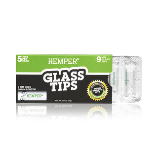 Glass Filter Tips 9mm | 5 Pack