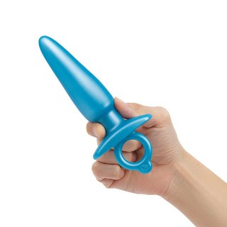 b-Vibe Butties Sleek Tapered Silicone Plug - Horny Stoner