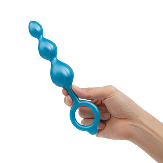 b-Vibe Beaded Butties Bundle 3-Piece Anal Plug Set - Horny Stoner