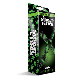 Stoner Vibes Chronic Collection Glow in the Dark Hogtie - Horny Stoner
