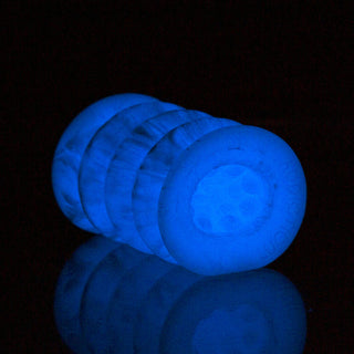 Addiction Silicone Reversible Stroker Glow-in-the-Dark - Horny Stoner
