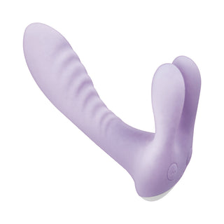 Goddess Heat Up Bunny Massager Lavender - Horny Stoner